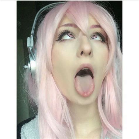 sexy ahegao gif